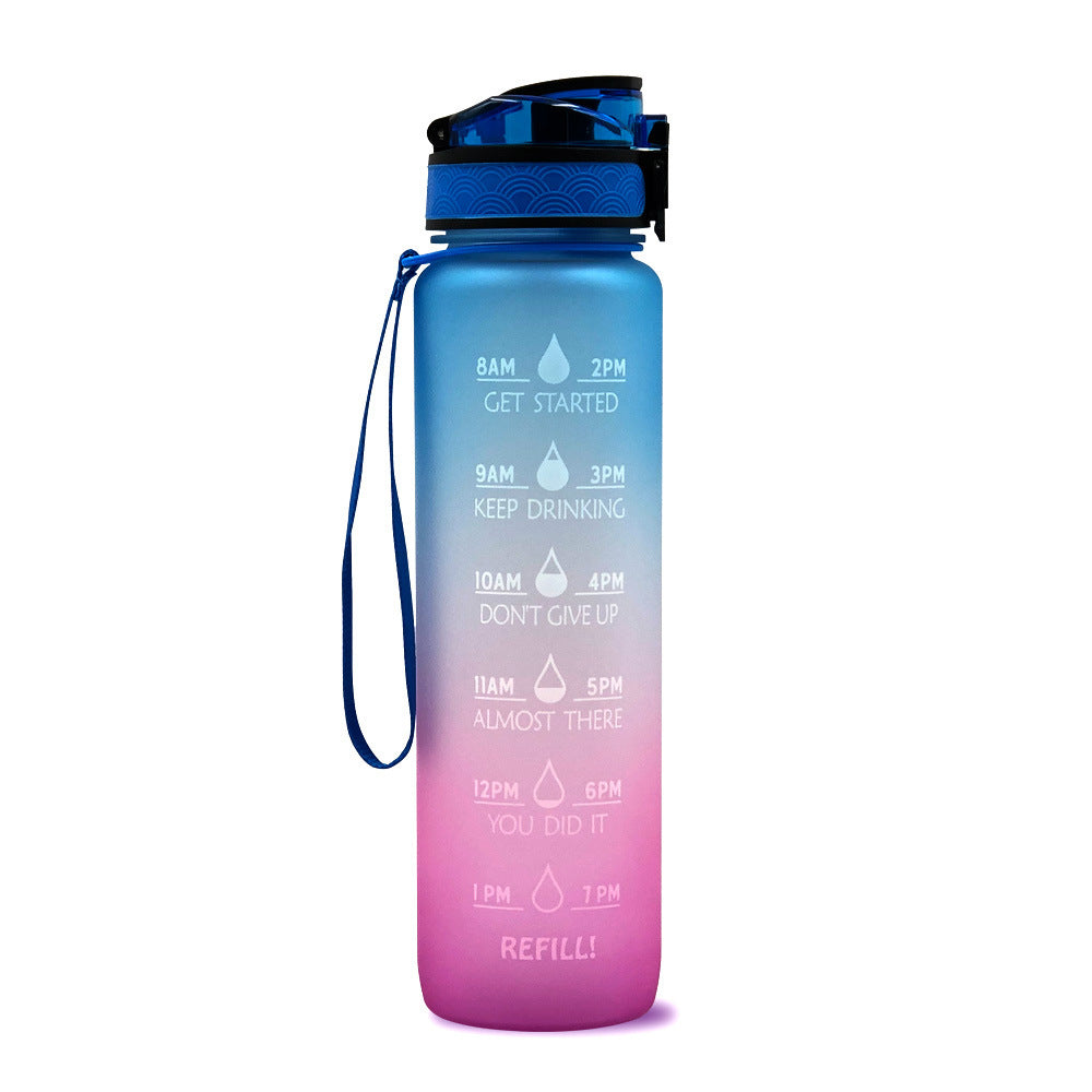 Motivational Tritan Sports Water Bottle