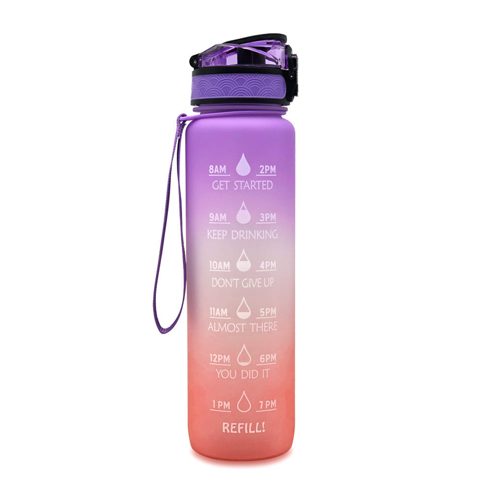 Motivational Tritan Sports Water Bottle