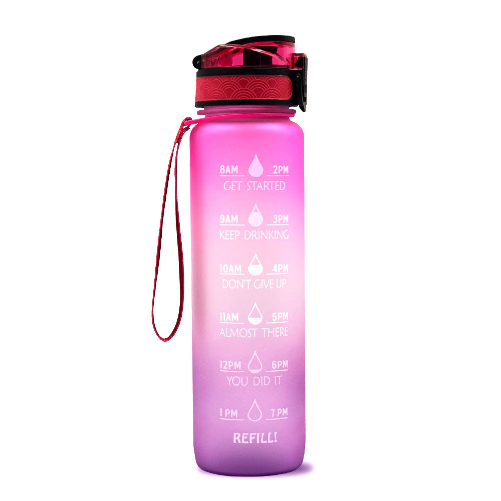 Motivational Tritan Sports Water Bottle