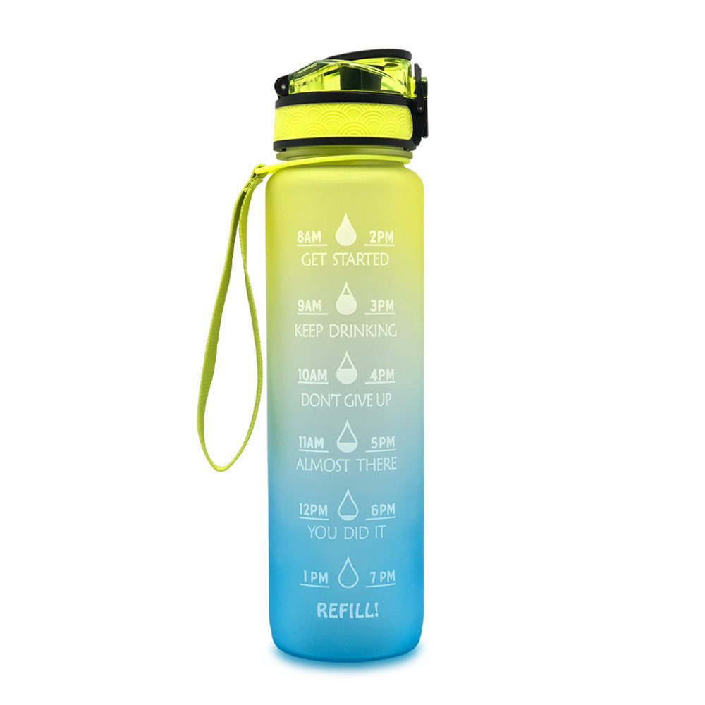 Motivational Tritan Sports Water Bottle