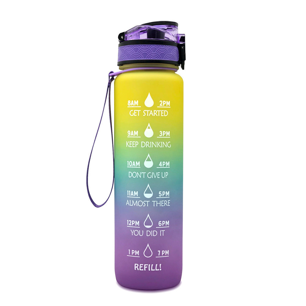 Motivational Tritan Sports Water Bottle
