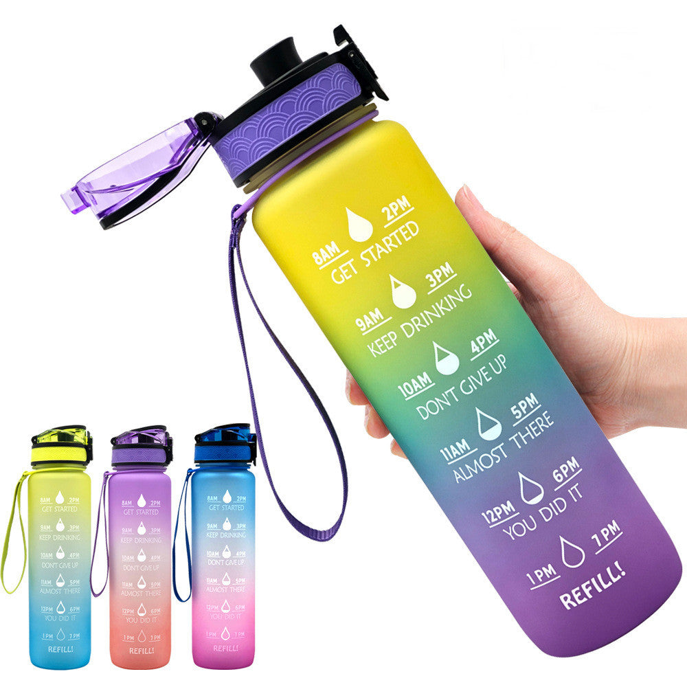 Motivational Tritan Sports Water Bottle