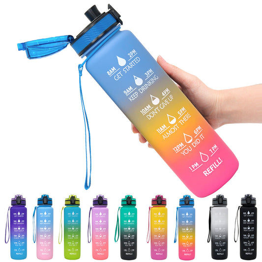 Motivational Tritan Sports Water Bottle