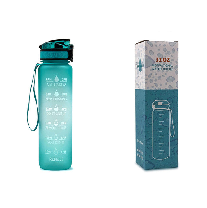 Motivational Tritan Sports Water Bottle