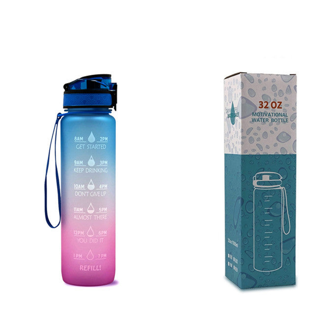 Motivational Tritan Sports Water Bottle