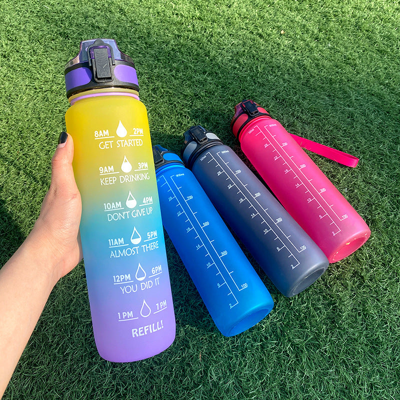 Motivational Tritan Sports Water Bottle