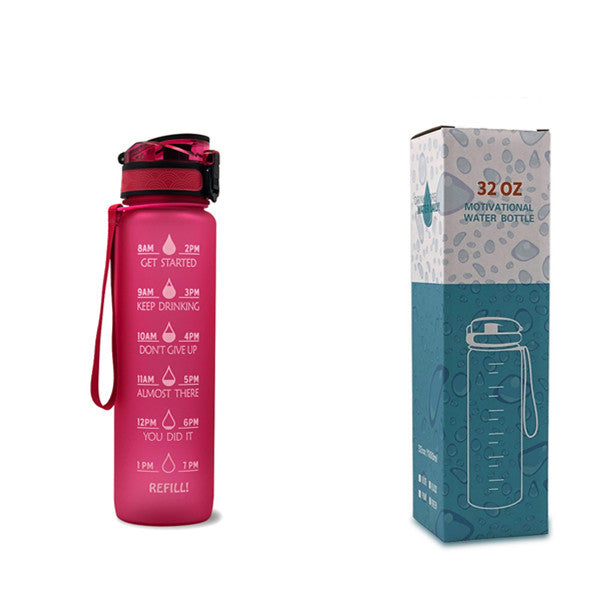 Motivational Tritan Sports Water Bottle