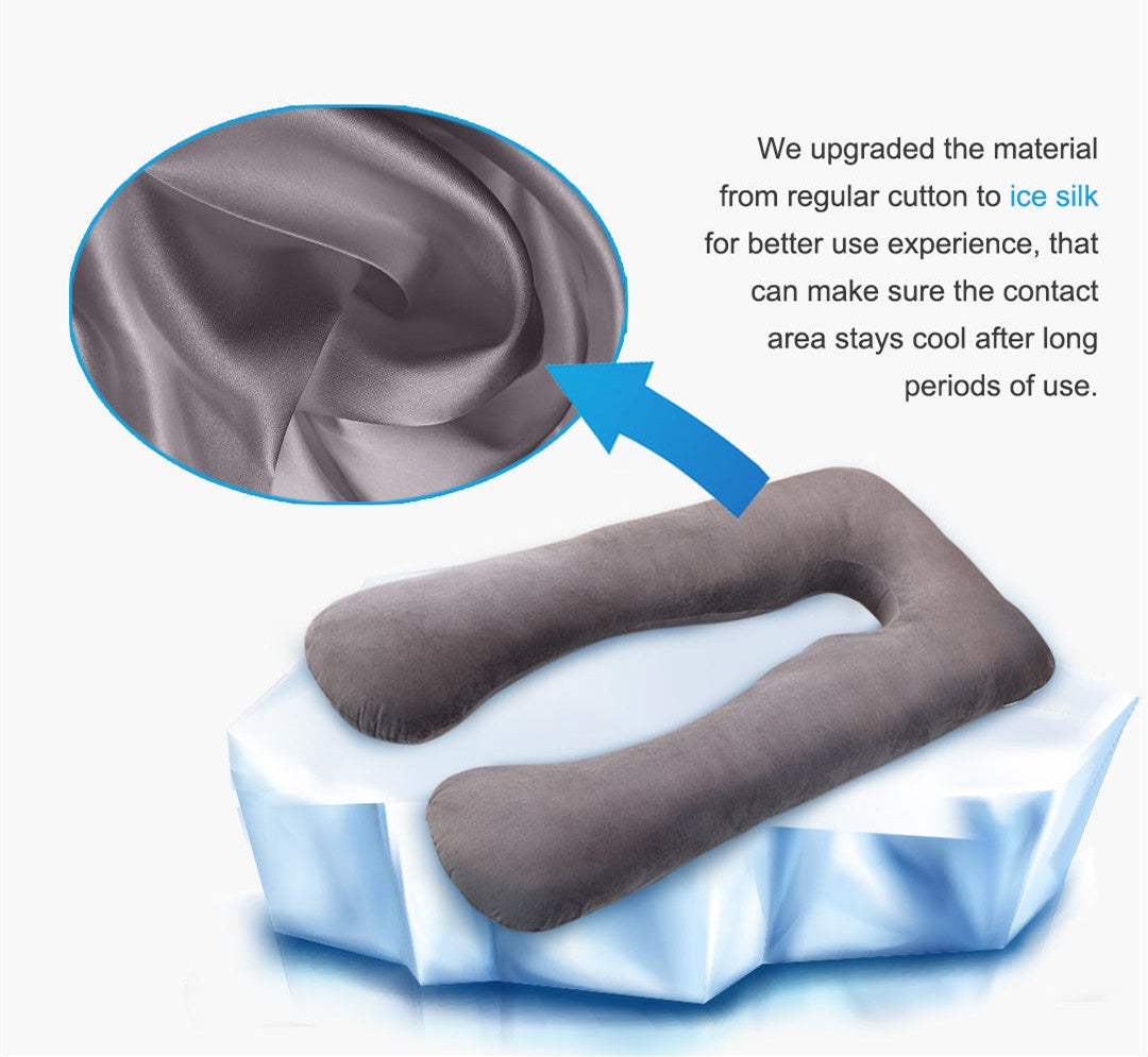 Summer Cooling U Shape Maternity Pillow