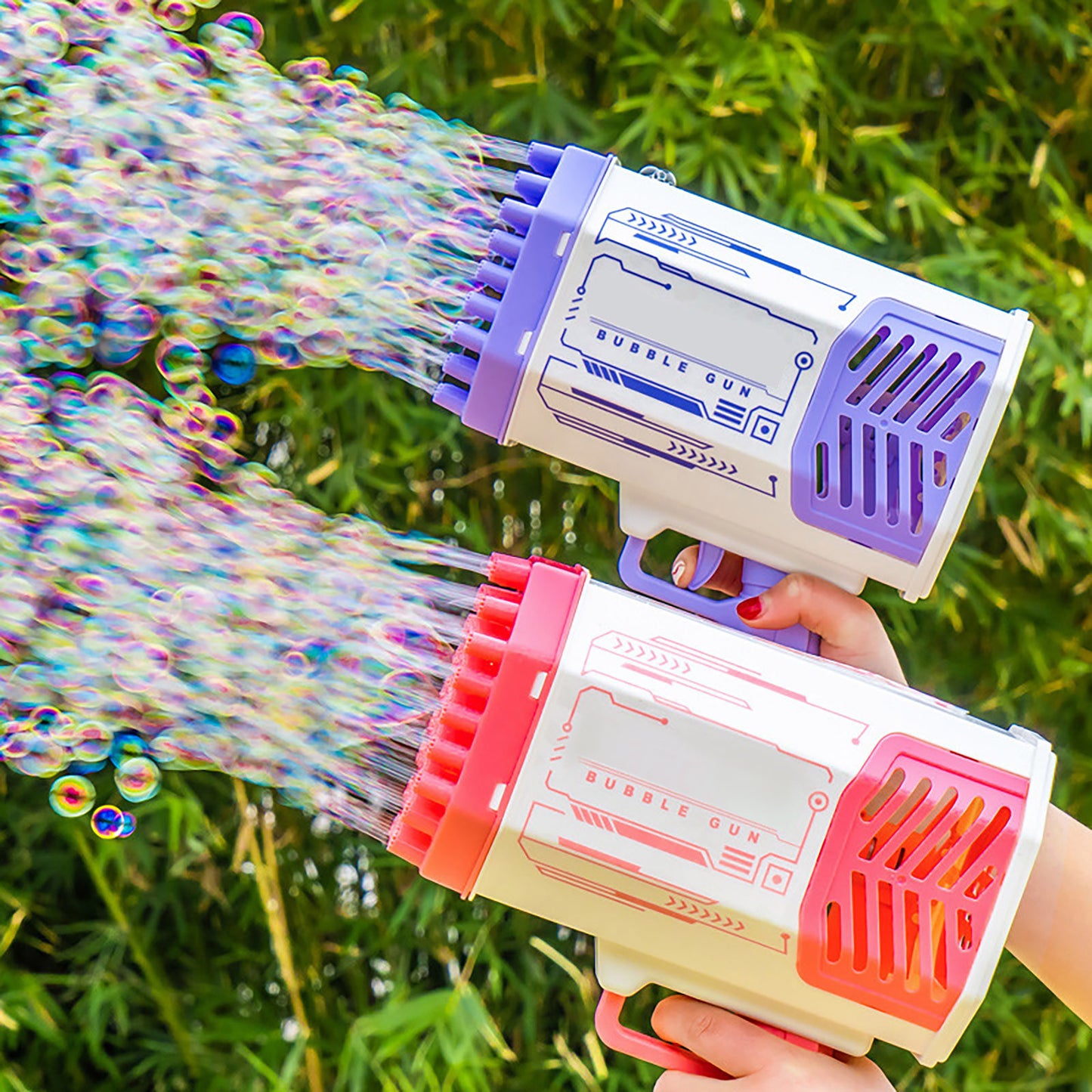 Bubble Gun Rocket Toy Machine