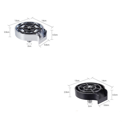Bar Counter Cup Washer Sink with High-Pressure Spray
