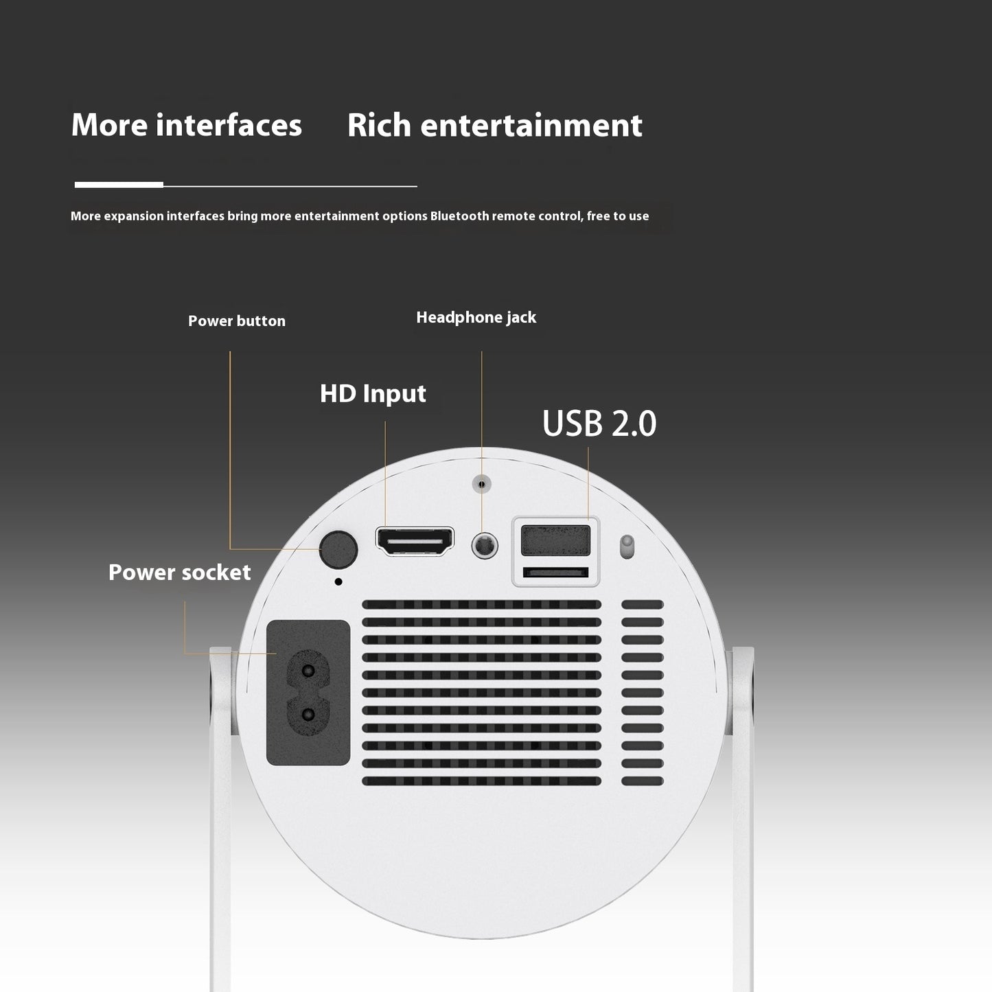 Portable Home Mini Video Projector
