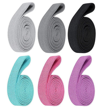 Long Yoga Stretch Band Fitness Elastic Band