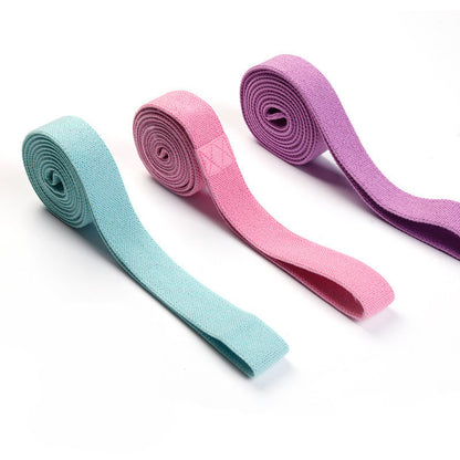 Long Yoga Stretch Band Fitness Elastic Band