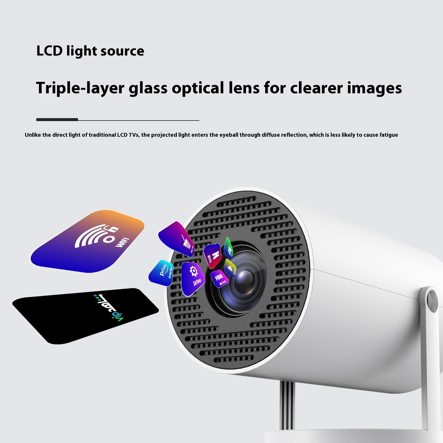 Portable Home Mini Video Projector