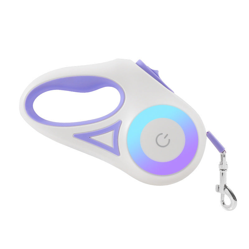 Retractable Dog Leash with Adjustable Collar