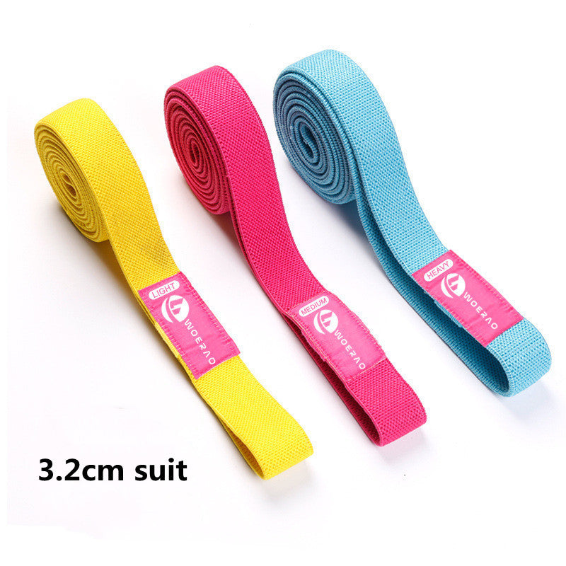 Long Yoga Stretch Band Fitness Elastic Band
