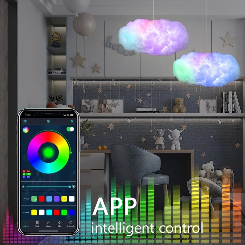 USB Cloud Light with APP Control & Music Sync