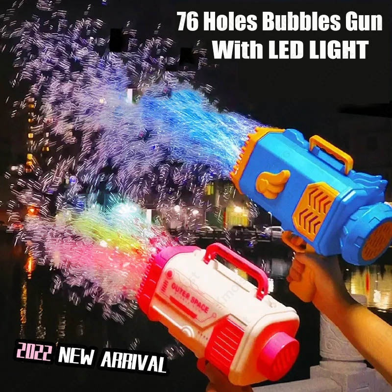 Bubble Gun Rocket Toy Machine