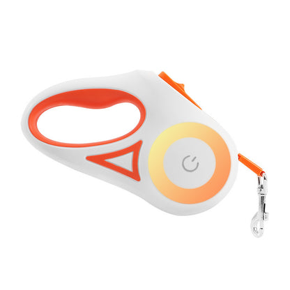 Retractable Dog Leash with Adjustable Collar