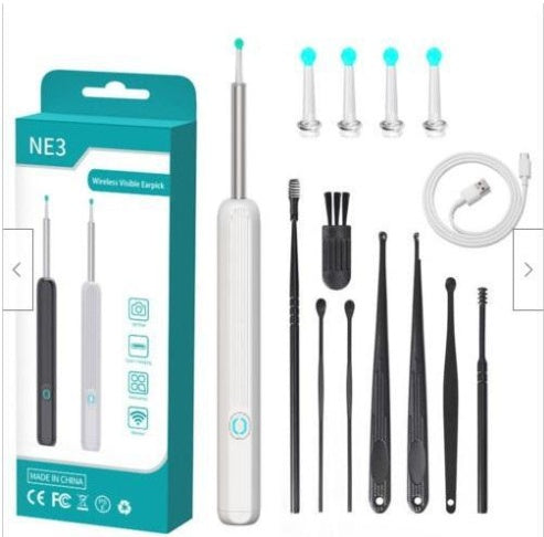 Ear Cleaner Otoscope with HD Camera & LED Light