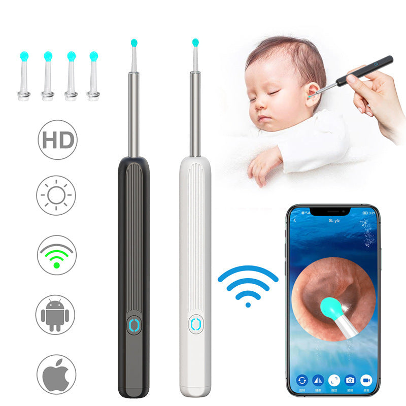 Ear Cleaner Otoscope with HD Camera & LED Light