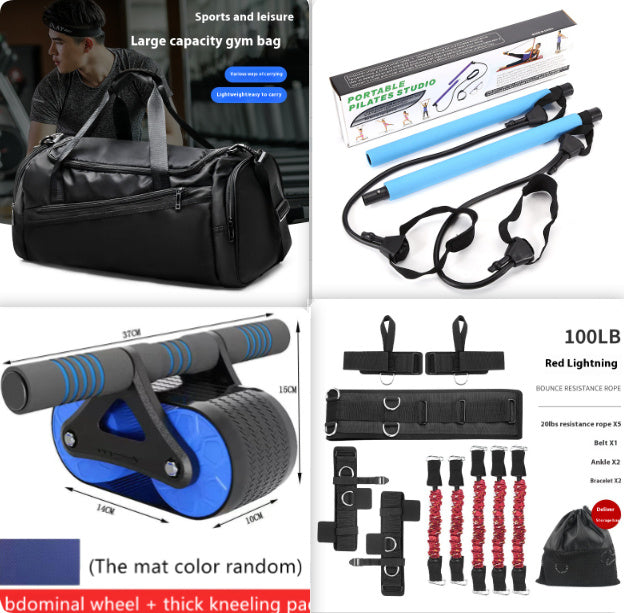 Double Wheel Abdominal Exerciser