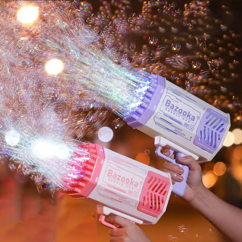Bubble Gun Rocket Toy Machine