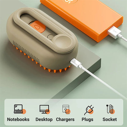 3-in-1 Pet Steam Brush