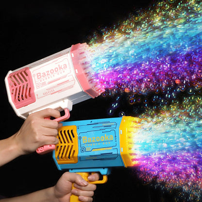 Bubble Gun Rocket Toy Machine