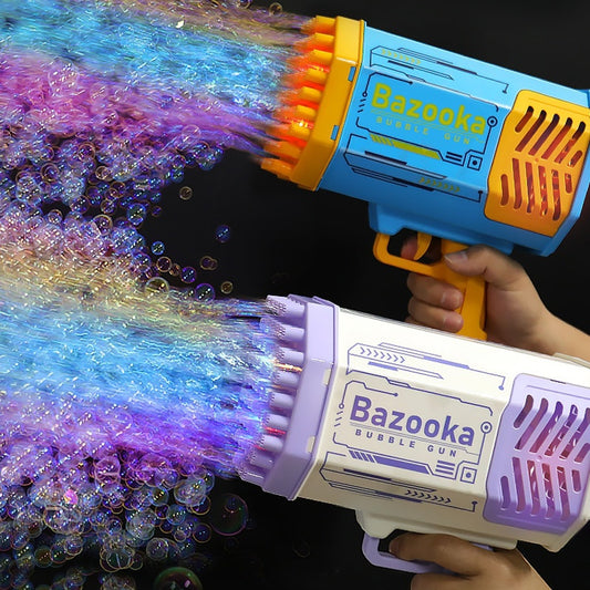 Bubble Gun Rocket Toy Machine