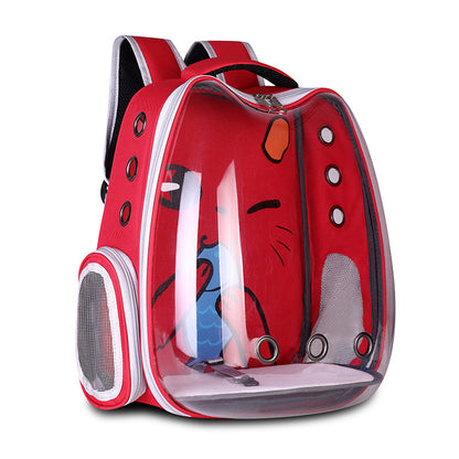 Breathable Pet Backpack Carrier Bag