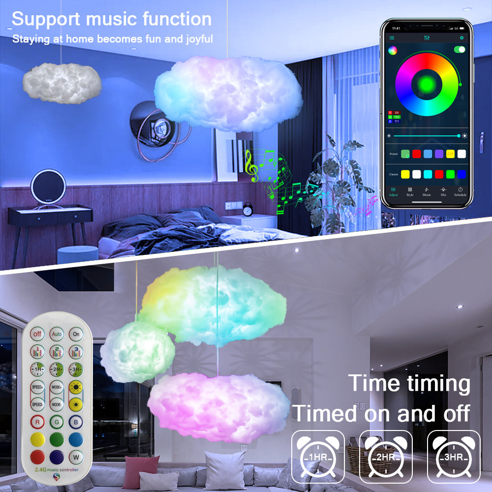 USB Cloud Light with APP Control & Music Sync